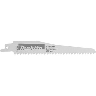 Makita P-47036 Lame de scie alternative - 150mm, 6D, bimétal - Publicité Makita P-47036 Lame de scie alternative - 150mm, 6D, bimétal - Publicité