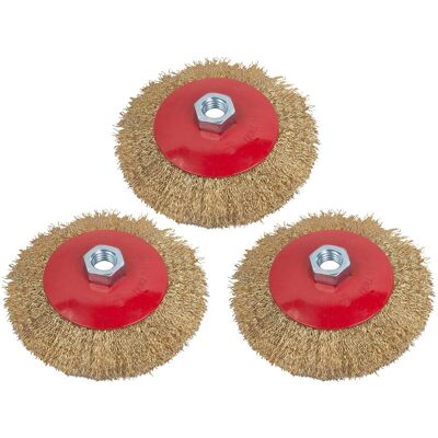 Skil, Abrasifs, 2610S01215 Stahlbürstenkonus 125mm für 0660 - Publicité Skil, Abrasifs, 2610S01215 Stahlbürstenkonus 125mm für 0660 - Publicité