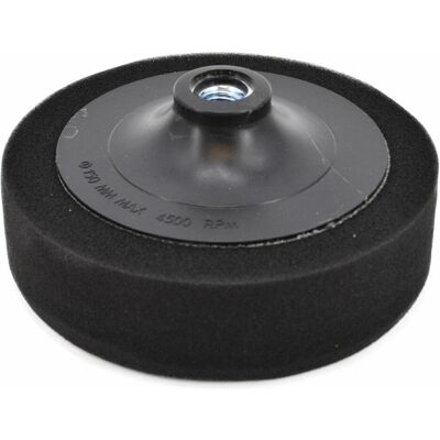 Awtools, Abrasifs, 180 -mm -Éponge de polissage noire M14 douce - Publicité Awtools, Abrasifs, 180 -mm -Éponge de polissage noire M14 douce - Publicité