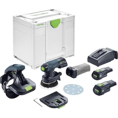 Festool, Ponceuse + polisseuse, Levigatrice per bordi a batteria ES-ETSC 125 3,0 I-Plus (Ponceuse excentrique) - Publicité Festool, Ponceuse + polisseuse, Levigatrice per bordi a batteria ES-ETSC 125 3,0 I-Plus (Ponceuse excentrique) - Publicité