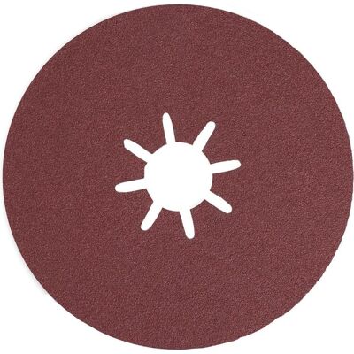 Disque en fibre STARCKE ø 115 x 22.2 mm Grain 80 - Disque abrasif - Publicité Disque en fibre STARCKE ø 115 x 22.2 mm Grain 80 - Disque abrasif - Publicité