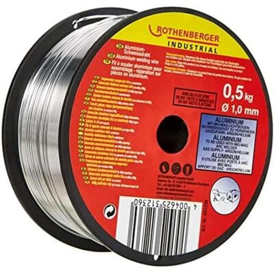 Fil de soudure en aluminium Rothenberger - ø 1mm, bobine 0,5kg - Publicité Fil de soudure en aluminium Rothenberger - ø 1mm, bobine 0,5kg - Publicité