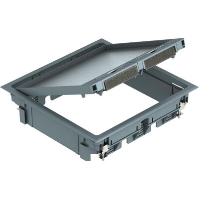 OBO - GES9 10U 7011 - Gris 7011 - Inseret appareil - Publicité OBO - GES9 10U 7011 - Gris 7011 - Inseret appareil - Publicité