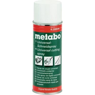 Metabo Spray Universel - 400 ml pour outils, rapide et efficace - Publicité Metabo Spray Universel - 400 ml pour outils, rapide et efficace - Publicité