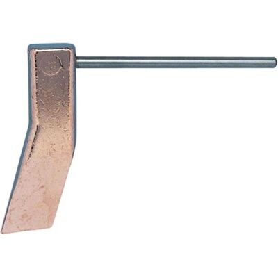 GCE Modèle 90 mm - Fer à souder pour couverture en cuivre - Publicité GCE Modèle 90 mm - Fer à souder pour couverture en cuivre - Publicité