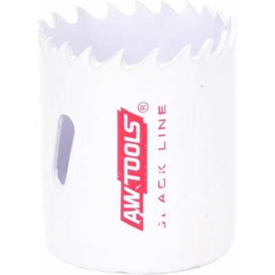 Awtools, Scie-cloche, Bimetall-Lochsäge HSS-Co 8% Schwarze Linie (48 mm) - Publicité Awtools, Scie-cloche, Bimetall-Lochsäge HSS-Co 8% Schwarze Linie (48 mm) - Publicité