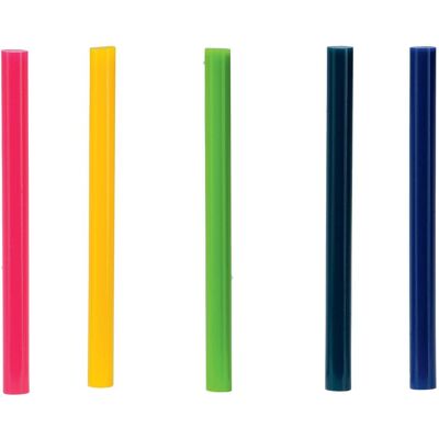 Rapid, Pistolet à colle : recharge, Bâtons de colle colorés Modern Ø7x90mm 36 pièces - Publicité Rapid, Pistolet à colle : recharge, Bâtons de colle colorés Modern Ø7x90mm 36 pièces - Publicité