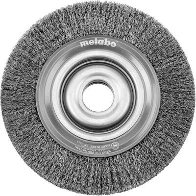 Brosse métallique Metabo - 150x28x1/2 - Traitement de surface - Publicité Brosse métallique Metabo - 150x28x1/2 - Traitement de surface - Publicité