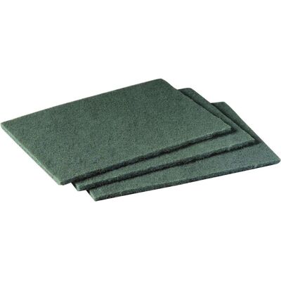 3M Abrasifs, Tampons à main Scotch-Brite Superbad pour le nettoyage et la finition 158x224 mm (AFIN vert) - Publicité 3M Abrasifs, Tampons à main Scotch-Brite Superbad pour le nettoyage et la finition 158x224 mm (AFIN vert) - Publicité