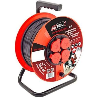 Awtools pratęsimo laidas 50m - Extension Reel - Publicité Awtools pratęsimo laidas 50m - Extension Reel - Publicité