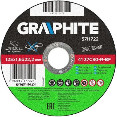 Graphite, Lame de scie, 57H722 - Publicité Graphite, Lame de scie, 57H722 - Publicité