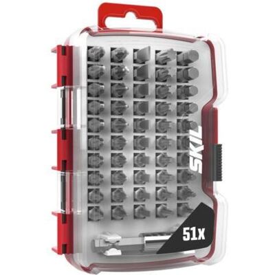 Skil, Embouts, Set d'embouts de vissage 51pcs - Publicité Skil, Embouts, Set d'embouts de vissage 51pcs - Publicité