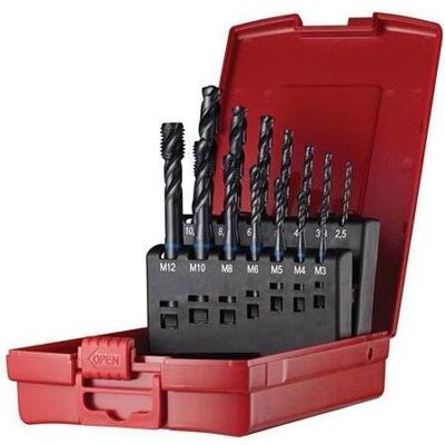 Kit filetage M3-M12 Dormer - Haute qualité HSS-E PM - Publicité Kit filetage M3-M12 Dormer - Haute qualité HSS-E PM - Publicité
