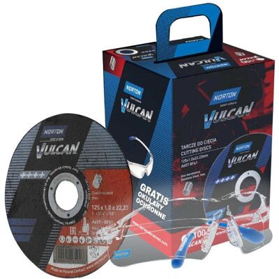 Norton - TARCZA.VULCAN 125x1.0 - INOX - 100 TPI - Lame de scie - Publicité Norton - TARCZA.VULCAN 125x1.0 - INOX - 100 TPI - Lame de scie - Publicité
