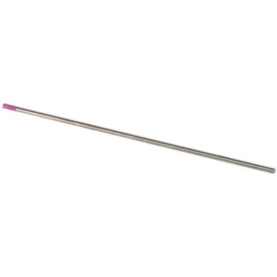 Elmag, Poste à souder : accessoires, - Électrode tungstène type *E-WT 20*, *rouge* 3,2 x 175 mm - Universel, W 98% + 2 % ThO2 - Publicité Elmag, Poste à souder : accessoires, - Électrode tungstène type *E-WT 20*, *rouge* 3,2 x 175 mm - Universel, W 98% + 2 % ThO2 - Publicité
