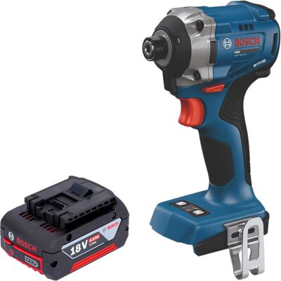 Professional, Perceuse + Visseuses sans fil, Visseuse à chocs sans fil Bosch GDR 18V-215 Professional 18 V 215 Nm 1/4" + 1 batterie 4,0 Ah - (Clé à chocs) - Publicité Professional, Perceuse + Visseuses sans fil, Visseuse à chocs sans fil Bosch GDR 18V-215 Professional 18 V 215 Nm 1/4" + 1 batterie 4,0 Ah - (Clé à chocs) - Publicité