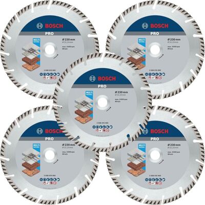 Bosch Modèle 2608615065 - Disques de coupe diamantés - Publicité Bosch Modèle 2608615065 - Disques de coupe diamantés - Publicité