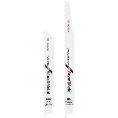 Bosch Professional, Lame de scie, Progressor & Flexible for Wood and Metal Jeu de lames de scie sabre BIM 2 pces ( 260925C110 ) - Publicité Bosch Professional, Lame de scie, Progressor & Flexible for Wood and Metal Jeu de lames de scie sabre BIM 2 pces ( 260925C110 ) - Publicité