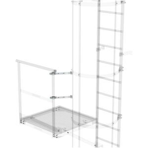 Günzburger, Échelle, Entretoise de liaison acier galvanisé (Échelle deux plans, 80 cm) - Publicité Günzburger, Échelle, Entretoise de liaison acier galvanisé (Échelle deux plans, 80 cm) - Publicité