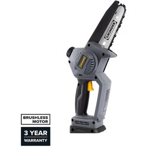 Grunder, Outils à main de jardinage, Cordless Mini Chainsaw 12cm 18 V - Publicité Grunder, Outils à main de jardinage, Cordless Mini Chainsaw 12cm 18 V - Publicité