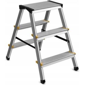 Awtools, Échelle, Drabina Taboret 3 Stopnie 150kg (Marchepied pliant, 42 cm) - Publicité Awtools, Échelle, Drabina Taboret 3 Stopnie 150kg (Marchepied pliant, 42 cm) - Publicité