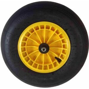 FORT, Outil de jardinage : accessoires, Roue de secours jaune 400 x 100 mm pour diable Raiffeisen - Publicité FORT, Outil de jardinage : accessoires, Roue de secours jaune 400 x 100 mm pour diable Raiffeisen - Publicité