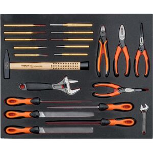 Bahco Rangement d’outils : accessoires, 22pc Mixed Tool Kit Modular Foam Insert - Publicité Bahco Rangement d’outils : accessoires, 22pc Mixed Tool Kit Modular Foam Insert - Publicité