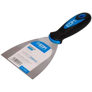 EDM, Truelle + spatule, Professionnel avec poignée en caoutchouc (10 cm) - Publicité EDM, Truelle + spatule, Professionnel avec poignée en caoutchouc (10 cm) - Publicité