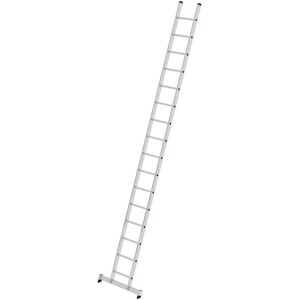 Échelle extensible MUNK - 16 marches, 420mm de large, aluminium - Publicité Échelle extensible MUNK - 16 marches, 420mm de large, aluminium - Publicité