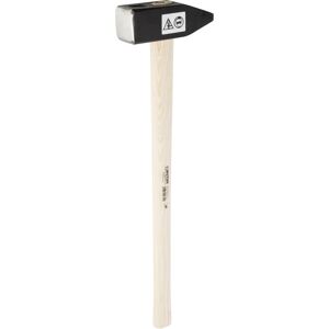 Marteau RUTHE - 3kg en acier noir avec manche en frêne - Publicité Marteau RUTHE - 3kg en acier noir avec manche en frêne - Publicité