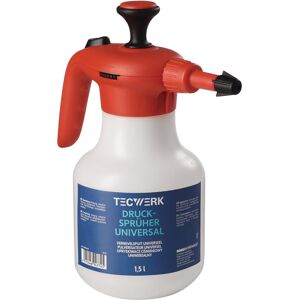 Tecwerk, Vaporisateur, Pulvérisateur sous pression universel universel 1,5 l joint FPM, buse plastique (1.50 l) - Publicité Tecwerk, Vaporisateur, Pulvérisateur sous pression universel universel 1,5 l joint FPM, buse plastique (1.50 l) - Publicité