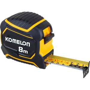 Komelon, Outil de mesure de longueur, Mètre ruban de 8 m de long avec échelle double face - Publicité Komelon, Outil de mesure de longueur, Mètre ruban de 8 m de long avec échelle double face - Publicité