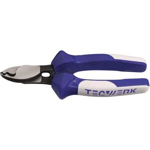 Tecwerk, Coupe-boulons + pince coupante diagonale, Coupe-câble longueur 160 mm tête polie gaines multicomposant (160 mm) - Publicité Tecwerk, Coupe-boulons + pince coupante diagonale, Coupe-câble longueur 160 mm tête polie gaines multicomposant (160 mm) - Publicité