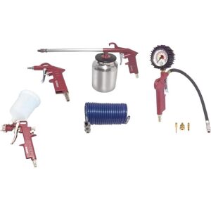 Elmag, Soufflette à air comprimé, Kit d'accessoires pneumatiques Profi Air 8pcs - Publicité Elmag, Soufflette à air comprimé, Kit d'accessoires pneumatiques Profi Air 8pcs - Publicité