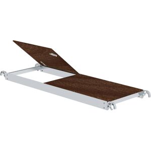 Munk, Échelle, Plate-forme avec trappe pour une longueur d'échafaudage de 1,8 m (Échafaudages, 189 cm) - Publicité Munk, Échelle, Plate-forme avec trappe pour une longueur d'échafaudage de 1,8 m (Échafaudages, 189 cm) - Publicité