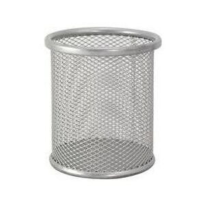 Teka, Bureau : accessoires, MEMOBE Stifthalter aus silbernem Metall - Publicité Teka, Bureau : accessoires, MEMOBE Stifthalter aus silbernem Metall - Publicité