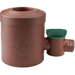 Garantia, Accessoires d'irrigation, Collecteur d'eau de pluie DN 68-100 avec robinet marron, élément filtrant inclus - Publicité Garantia, Accessoires d'irrigation, Collecteur d'eau de pluie DN 68-100 avec robinet marron, élément filtrant inclus - Publicité