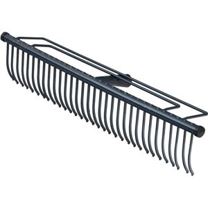 Siena Garden, Râteau, Râteau à gazon 32 dents 60 cm sans manche, anthracite - Publicité Siena Garden, Râteau, Râteau à gazon 32 dents 60 cm sans manche, anthracite - Publicité