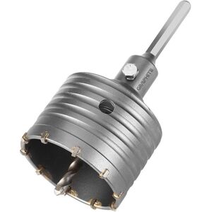 Graphite, Scie-cloche, Gabellochsäge 80 mm mit HEX-Adapter und Vorbohrer (80 mm) - Publicité Graphite, Scie-cloche, Gabellochsäge 80 mm mit HEX-Adapter und Vorbohrer (80 mm) - Publicité