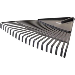 Rampa, Râteau, Racles en plastique pour feuilles noires - Publicité Rampa, Râteau, Racles en plastique pour feuilles noires - Publicité