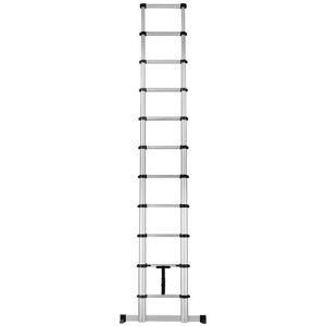 Facas, Échelle, 202011 Smart Safe Pro Telescoopladder 11 treden - 3,24m (Échelle télescopique, 324 cm) - Publicité Facas, Échelle, 202011 Smart Safe Pro Telescoopladder 11 treden - 3,24m (Échelle télescopique, 324 cm) - Publicité
