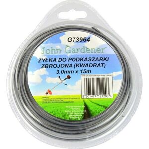 GEKO, Machine de jardinage : accessoires, Fil de tondeuse renforcé, 3,0 mm, 15 m, profil carré, nylon (Herbicide, Tondeuse à gazon, Fil de coupe + bobine de fil) - Publicité GEKO, Machine de jardinage : accessoires, Fil de tondeuse renforcé, 3,0 mm, 15 m, profil carré, nylon (Herbicide, Tondeuse à gazon, Fil de coupe + bobine de fil) - Publicité