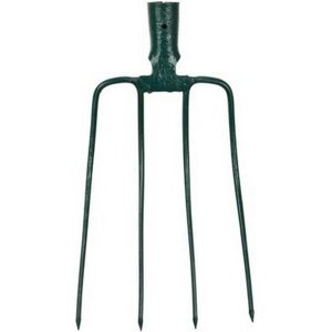 GEKO, Outils à main de jardinage, Fourche de jardin, 4 lames, longueur 300 mm - Publicité GEKO, Outils à main de jardinage, Fourche de jardin, 4 lames, longueur 300 mm - Publicité