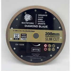 GCS, Lame de scie, Tarcza Diamentowa 200mm Slim Cut Indian Professional - Publicité GCS, Lame de scie, Tarcza Diamentowa 200mm Slim Cut Indian Professional - Publicité
