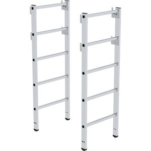 Échelle plateforme FlexxStep de MUNK Günzburger Steigtechnik - Hauteur réglable jusqu'à 2,37m - Publicité Échelle plateforme FlexxStep de MUNK Günzburger Steigtechnik - Hauteur réglable jusqu'à 2,37m - Publicité
