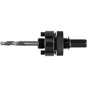 Graphite, Scie-cloche, Adapter mit Vorbohrer für Bi-Metall-Lochsägen 32-152 mm, Hex - Publicité Graphite, Scie-cloche, Adapter mit Vorbohrer für Bi-Metall-Lochsägen 32-152 mm, Hex - Publicité