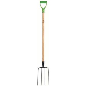 Okko, Outils à main de jardinage, Fork Compost 4 Prong Wood Handl F102wl O - Publicité Okko, Outils à main de jardinage, Fork Compost 4 Prong Wood Handl F102wl O - Publicité
