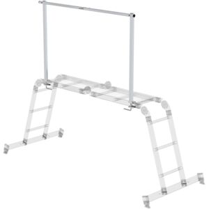 Munk, Échelle, Garde-corps en aluminium à clipser pour les commandes 031310, 031312 et 031314 (Échafaudages, 146 cm) - Publicité Munk, Échelle, Garde-corps en aluminium à clipser pour les commandes 031310, 031312 et 031314 (Échafaudages, 146 cm) - Publicité