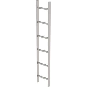 Munk Günzburger Steigtechnik Modèle 1680mm - Échelle de conduit en acier inoxydable - Publicité Munk Günzburger Steigtechnik Modèle 1680mm - Échelle de conduit en acier inoxydable - Publicité