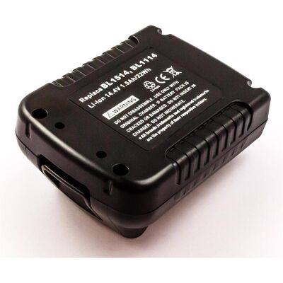 AGI, Batterie outillage + chargeur, 95730 - Batterie/accu - Lithium-ion (Li-Ion) - 1,5 Ah - 14,4 V - MFL143KB - Noire (14.40 V) - Publicité AGI, Batterie outillage + chargeur, 95730 - Batterie/accu - Lithium-ion (Li-Ion) - 1,5 Ah - 14,4 V - MFL143KB - Noire (14.40 V) - Publicité